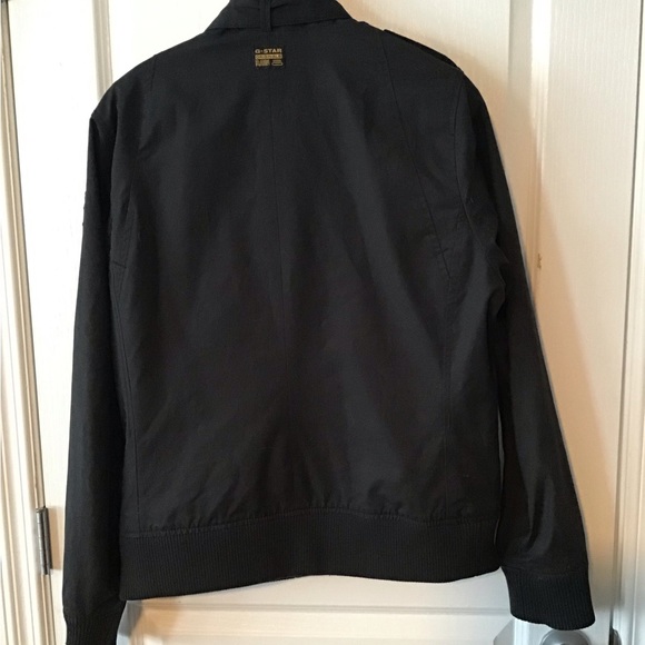 Mens G-Star Raw Denim Bomber Jacket - Picture 2 of 8